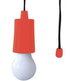 Velamp Lampada led portatile con corda appendibile rossa Hot