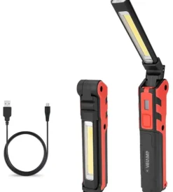 Velamp Luce d'ispezione 2in1 350 lm + torcia ricaricabile 150 lm
