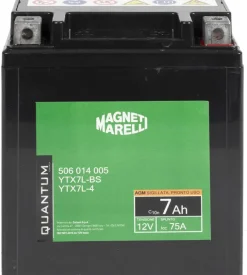 Magneti marelli batteria moto scooter 7ah 12v 75a agm sigillata polo positivo dx Best