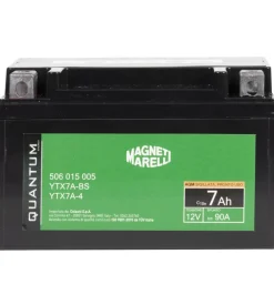 Magneti marelli batteria moto e scooter 7ah 12v 90a tecnologia agm sigillata polo positivo sinistro Clearance