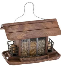 Ferplast Accessori Gabbie-Mangiatoia silos per uccelli selvatici "jok 2", 34x26x23 cm -