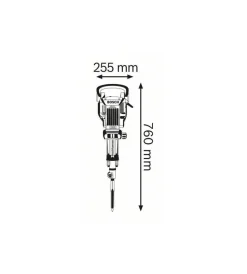 Bosch Tassellatori E Demolitori-Martello demolitore "gsh16-30" 1750w