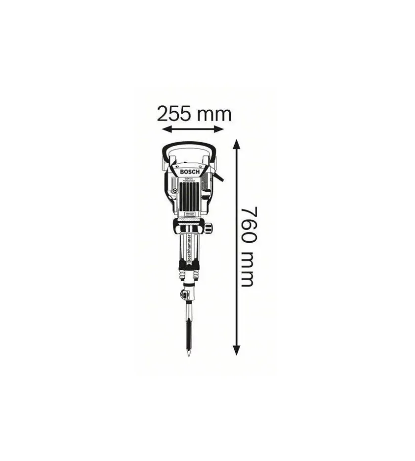 Bosch Tassellatori E Demolitori-Martello demolitore "gsh16-30" 1750w