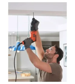 Black+Decker Martello tassellatore elettrico "behs01-qs" 1,4 j 650 w Hot