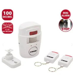 Velamp Mini allarme velam con rilevatore di presenza e 2 telecamere New