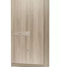 Sarmog Mobili Multiuso-Mobile 3 ante e 1 cassetto olmo, 77x147x34 cm