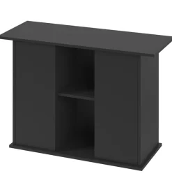 Ferplast Acquariologia-Mobile in legno per acquario - stand bubai 100 nero, 101 x 41 x h 73 cm -