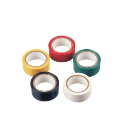 Utensili Per Elettricista-Nastri isolanti in pvc 5 pz.