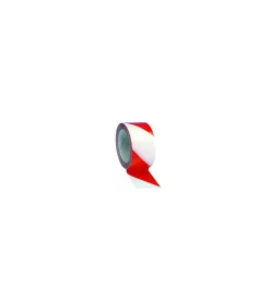 Segnaletica-Nastro segnaletico - 200 mt. - bianco/rosso