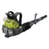 Outlet Giardino-Outlet - usato per prova- soffiatore a zaino a batteria con motore brushless ryobi "ry36bpxa-0" solo corpo macchina 36v