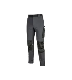 U-Power Pantalone da lavoro atom asphalt grey - taglia l Online