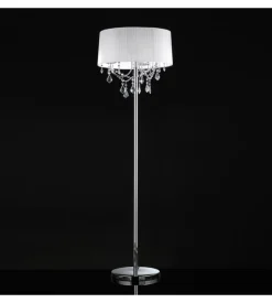 Onli Piantana 1 luce "magda" cromo e14