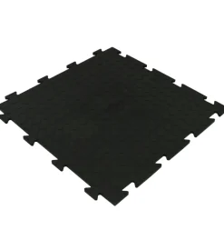 ArtPlast Piastrella da esterno in pvc ad incastro colore nero, 500x500x8 mm Outlet