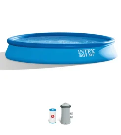 Intex Piscina gonfiabile autoportante rotonda "easy set" 457x457x84 cm - cod. 28158np New