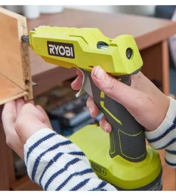 Ryobi Pistola a caldo a batteria "r18glu-0" 18v, solo corpo macchina Hot