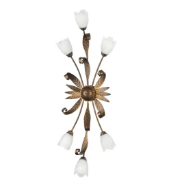Onli Plafoniera 6 luci "sonia" bronzo e14 New