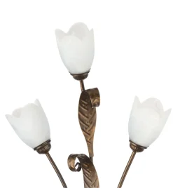 Onli Plafoniera 6 luci "sonia" bronzo e14 New
