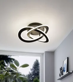 Eglo Plafoniera led "rolimare" bianca e nera, 5500 lm Sale