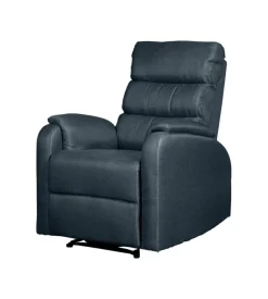 BellaHome Poltrona "chiara" con recliner in tessuto antracite 71x95x98 cm Best