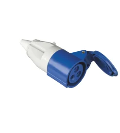 Poly Pool - presa mobile industriale 16 a 2p+t ip44 blu Hot