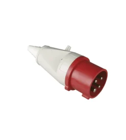 Poly Pool - spina mobile industriale 16 a 3p+t rossa Hot