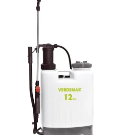 Verdemax Attrezzatura Giardinaggio-Pompa a zaino 12 litri professionale -