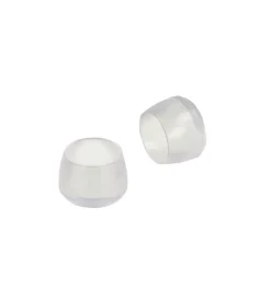 Puntali tondi pvc trasparente ø 18 mm. - 8 pz. Best