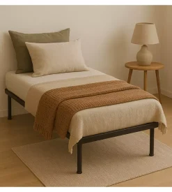 Rete singola con 13 doghe in legno 80x190 cm Discount