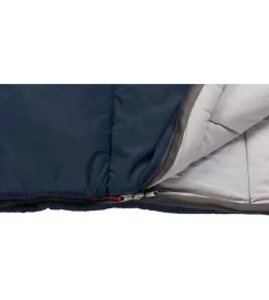 Brunner Sacco a pelo con cappuccio "delphin 150" in poliestere e cotone blu 230x90 cm Sale