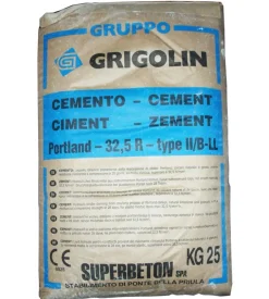 Grigolin Sacco cemento "32.5 r" grigio 25 kg Outlet