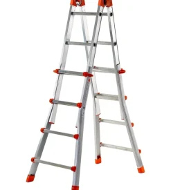 Scala allungabile telescopica in alluminio 4+4 Online