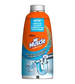 Schiuma biattiva elimina odori "mr muscle", 500 ml Outlet