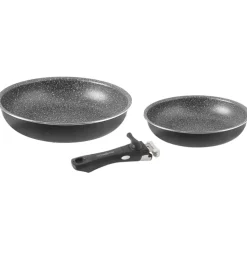 Brunner Set 2 padelle da camperggio "pirate pan 3" in alluminio antiaderente Online