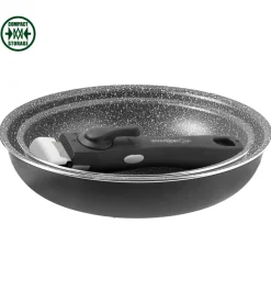 Brunner Set 2 padelle da camperggio "pirate pan 3" in alluminio antiaderente Online