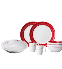 Brunner Set 8 stoviglie da campeggio "cosmic" in melamina antiscivolo Outlet