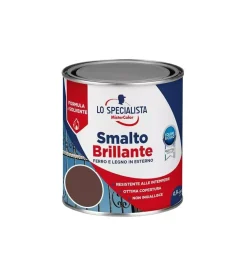 Smalto solvente brillante 0,5 lt. marrone Online