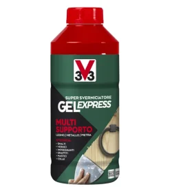V33 Sverniciatori-Super sverniciatore gel express multisupporto - trasparente - 1 litri