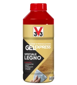 V33 Super sverniciatore gel express speciale legno - trasparente - 1 litri Online