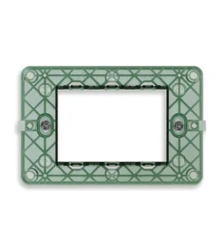 Supporto 3 moduli vimar "plana" con viti - cod.0r14613