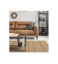 Tappeto da interno in bamboo "etnic natural", 160x240 cm Hot