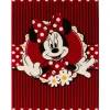 Tappeto "minnie premium" rosso, 190x133 cm Sale