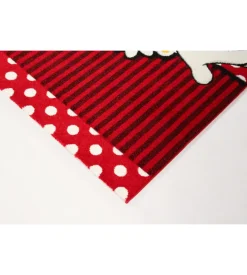 Tappeto "minnie premium" rosso, 190x133 cm Sale
