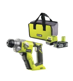 Ryobi Tassellatore a batteria "r18sds-125s" 18v 2,5ah e caricabatterie Outlet