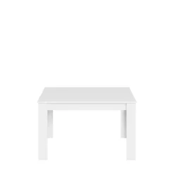Tavolo da pranzo estensibile bianco lucido, 140-190x90x78 cm Online
