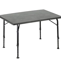 Brunner Tavolo pieghevole da campeggio "recreo 80" in alluminio e sevelit grigio 80x60x70 cm New