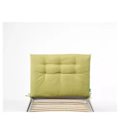 Testiera singola in tessuto trapuntato "soffy" verde 90 cm Best