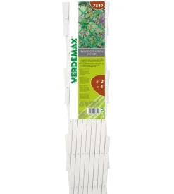 Verdemax Traliccio esterno pvc 2x1m bianco Clearance