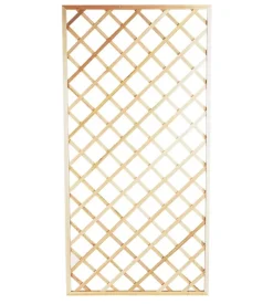 Verdemax Traliccio fisso con cornice in legno di pino 1,8x0,90 mt Outlet
