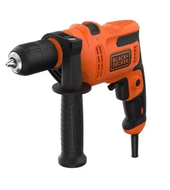 Black+Decker Trapani E Avvitatori-Trapano a percussione elettrico "beh200-qs" 500 w
