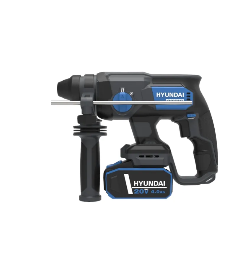 Hyundai Tassellatori E Demolitori-Trapano martello tassellatore a batteria 2j 20v, solo corpo macchina - cod. 25860